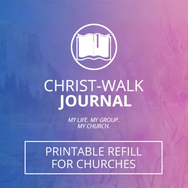 Christ Walk Journal Printable Refill for Churches | On to Victory Press